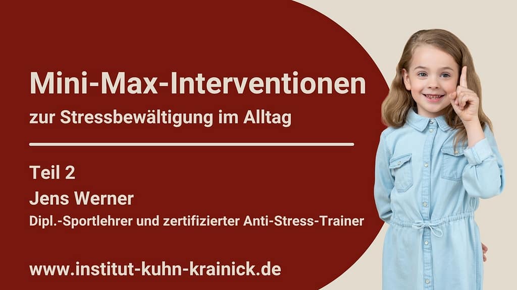 Online Weiterbildung Stressbewältigung